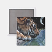 ファンタジータイガー&ムーン マグネット (正面/裏面)