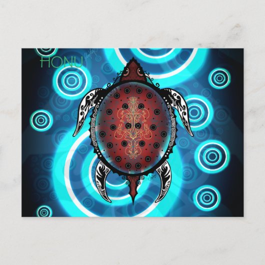 ファンタジータトゥー ポストカード (正面)