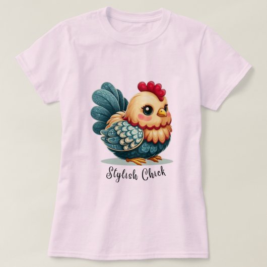 ファンタジーチキンtシャツ tシャツ (デザイン正面)