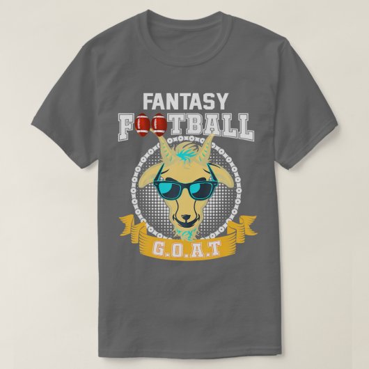 ファンタジーチャンピオンヤギ Tシャツ (デザイン正面)