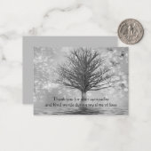 ファンタジーツリーサンキューカード ノートカード (正面/裏面インサイチュ)