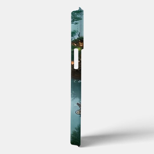 ファンタジーツリーハウスデジタルアートワーク Case-Mate iPhoneケース (裏面 / 右)