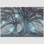 ファンタジーツリーハウスフォレストデクページティッシュペーパー 薄葉紙 (正面)