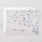 ファンタジーツリー恋しく思ユー ポストカード (正面/裏面)