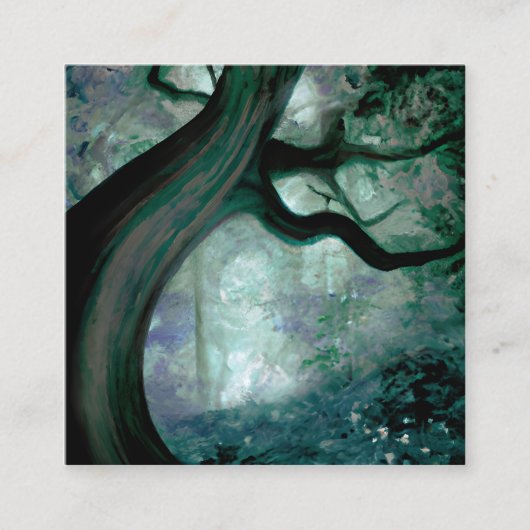 ファンタジーツリー スクエア名刺 (正面)