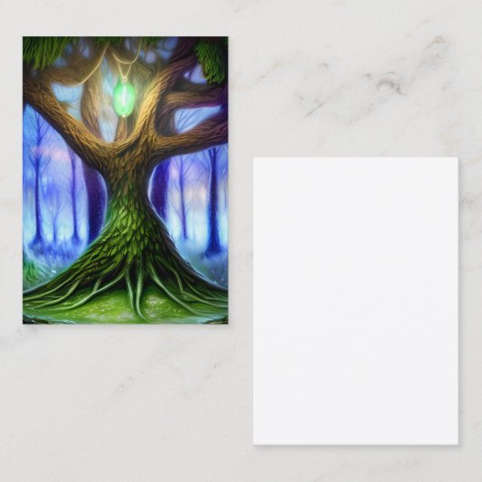 ファンタジーツリー 名刺 (正面/裏面)