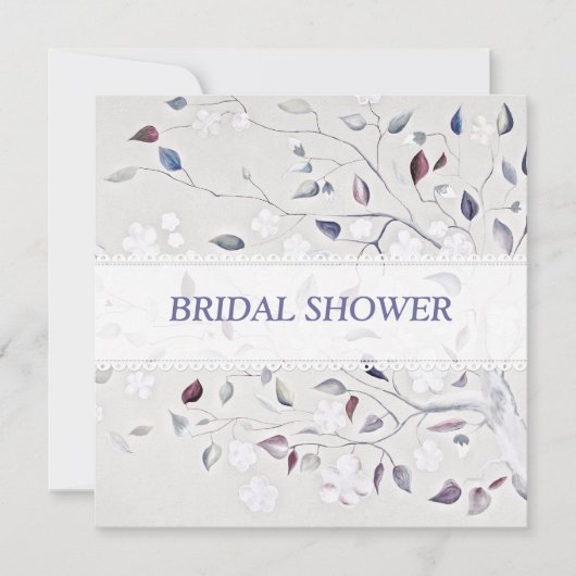 ファンタジーツ結婚リーブライダルシャワー 招待状 (正面)