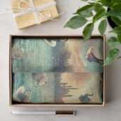 ファンタジーティーパーティーアリスと不機嫌帽子切り離し 薄葉紙 (ギフト)