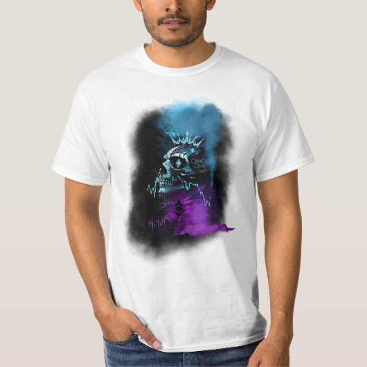 ファンタジーデザイン | 仮想通貨 | イーサリアム Tシャツ (正面)