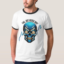 ファンタジーデザイン | 仮想通貨BTC | モチベーション | 青 Tシャツ