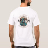ファンタジーデザイン | 死神 | モチベーション Tシャツ (裏面)