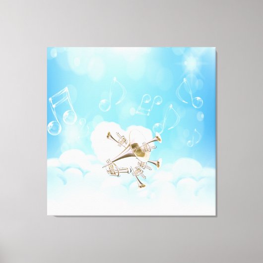 ファンタジートランペットキャンバスプリント キャンバスプリント (正面)