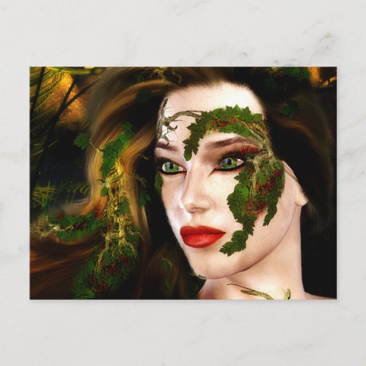 ファンタジードライアド ポストカード (正面)