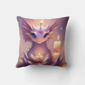 ファンタジードラゴンと誕生日キャンドル クッション (裏面)