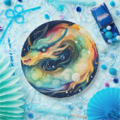 ファンタジードラゴンドリームアニマル14 ペーパープレート (パーティー)