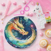 ファンタジードラゴンドリームアニマル7 ペーパープレート (パーティー)