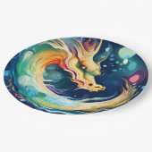 ファンタジードラゴンドリームアニマル7 ペーパープレート (アングル)