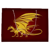 ファンタジードラゴン抱き枕 ラージペーパーバッグ (裏面)