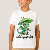 ファンタジードラゴン キッズTシャツ Tシャツ (正面)