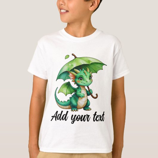 ファンタジードラゴン キッズTシャツ Tシャツ (正面)