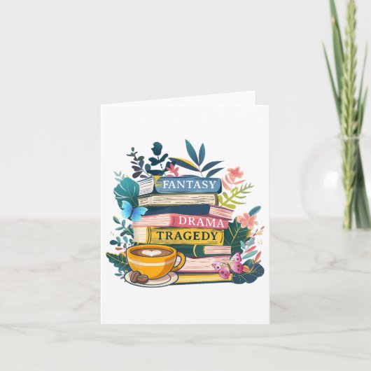 ファンタジードラマの悲劇の本を控えめに カード (正面)