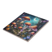 ファンタジードリームワールドフェアリーとキノコ タイル (側面)