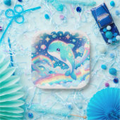 ファンタジードルフィンベビーシャワー ペーパープレート (パーティー)