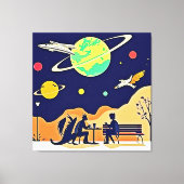 ファンタジーナイトランデブー キャンバスプリント (正面)