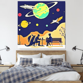 ファンタジーナイトランデブー キャンバスプリント