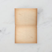 ファンタジーナイト 中世のバル・ミツヴァーお礼メッセージ サンキューカード (内部)