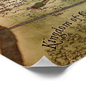 ファンタジーニューヨーク，トロイの地図 ポスター (角)