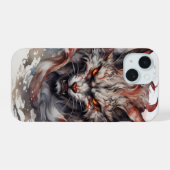 ファンタジーネコ iPhone 15ケース (裏面横)