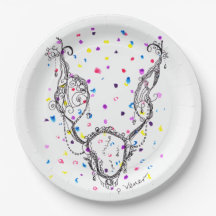 ファンタジーネックレスカラフルドット