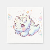 ファンタジーハッピーダノベイビーシャワー スタンダードカクテルナプキン (正面)