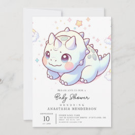 ファンタジーハッピーダノベイビーシャワー 招待状