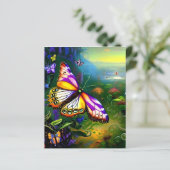 ファンタジーバタフライジャーニースクラップブック紙 (スタンド正面)