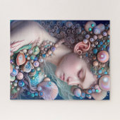 ファンタジーバブル小妖精や小人鮮やか色 ジグソーパズル (横)