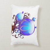 ファンタジーバブル木枕 アクセントクッション (裏面(縦))