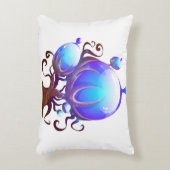 ファンタジーバブル木枕 アクセントクッション (正面(垂直))