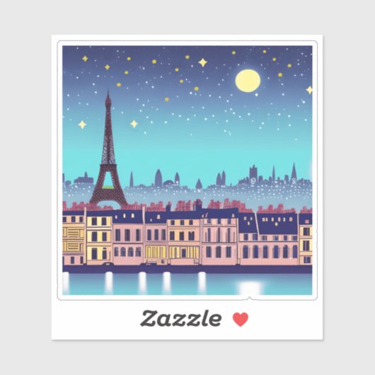 ファンタジーパリのスカイラインザスターズ シール (シート)