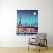 ファンタジーパリのスカイラインザスターズ タペストリー (インサイチュ)