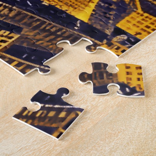 ファンタジーパリの空中表示アンダーザスターズ ジグソーパズル (側面)