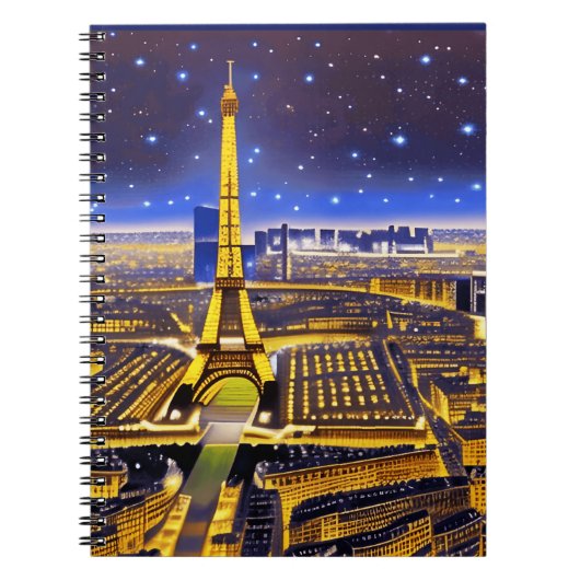 ファンタジーパリの空中表示アンダーザスターズ ノートブック (正面)