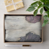 ファンタジーパープルフローラブーケと目のデコペ 薄葉紙 (ギフト)