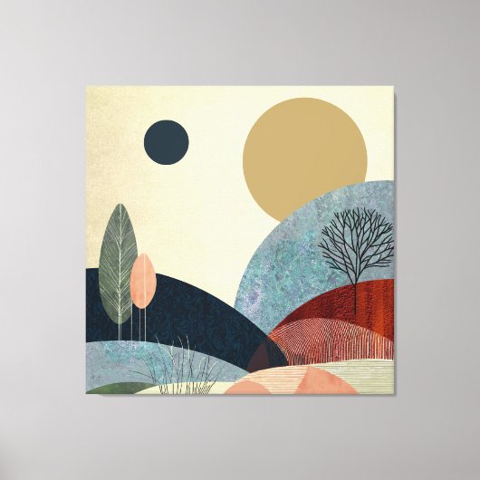 ファンタジーヒルズランドスケープ キャンバスプリント (正面)