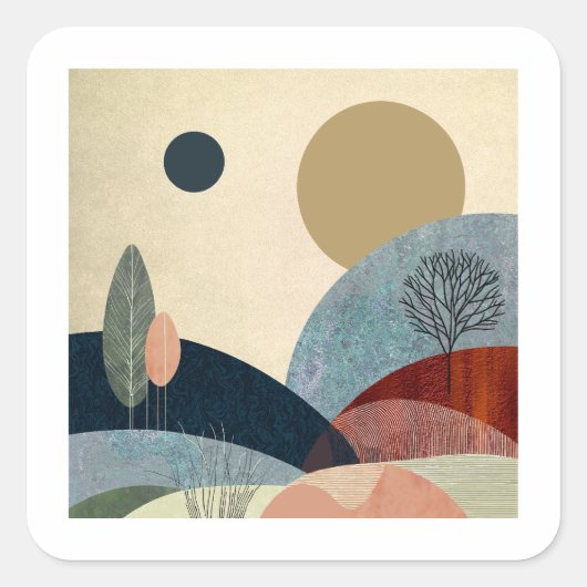 ファンタジーヒルズランドスケープ スクエアシール (正面)