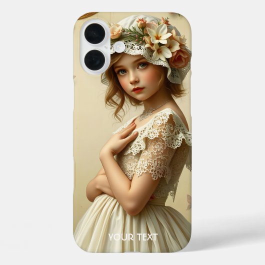 ファンタジービクトリアンかわいい女の子 Case-Mate iPhoneケース