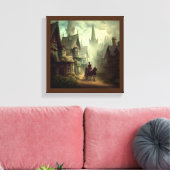 ファンタジービクトリアンイギリス1 キャンバスプリント (インサイチュ (リビング))