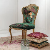 ファンタジービクトリアンポートレート蝶バロック 薄葉紙