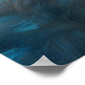 ファンタジービューティフルマーメイドプリンセスブルー ポスター (角)